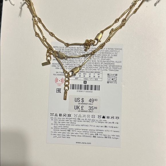 Zara 3 Pack Charm Necklaces - Picture 4 of 4